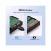 Кабель для передачи данных SATA 3 Data Cable 0.5m US217 Black Ugreen (30796) - Image 7
