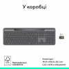 Клавиатура Logitech Slim Solar+ for Business Wireless/Bluetooth Graphite (920-013779) - Image 10