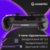 Геймпад GamePro GPS20B 2.4G/BT 5.1/USB (Switch/PC/PS/iOS/Android) RGB Black (GPS20B) - Image 6