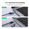 Переходник USB/USB-C to HDMI 4K/60Hz Ugreen (40189) - Image 3