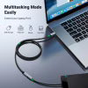 Дата кабель USB-C M/F 0.5m 5A USB 3.1 Gen2 10Gbps black Ugreen (80810) - Image 4