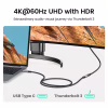 Дата кабель USB-C M/F 0.5m 5A USB 3.1 Gen2 10Gbps black Ugreen (80810) - Image 6