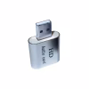 Звуковая плата Dynamode USB-SOUND7-ALU silver - Image 4