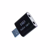 Звуковая плата Dynamode USB-SOUND7-ALU black - Image 5