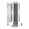 Кулер для процессора ID-Cooling SE-224-XTS WHITE - Image 6