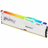 Модуль памяти для компьютера DDR5 32GB 6000 MHz Beast AM5 RGB White Kingston Fury (ex.HyperX) (KF560C36BWEA-32) - Image 2