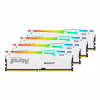 Модуль памяти для компьютера DDR5 128GB (4x32GB) 5600 MHz FURY Beast RGB White Kingston Fury (ex.HyperX) (KF556C40BWAK4-128) - Image 3
