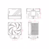 Кулер до процесора ID-Cooling Frozn A610 ARGB (FROZN A610 ARGB) - Image 7