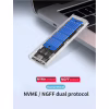 Кишеня зовнішня Dynamode M.2 SSD NVMe/SATA combo ч-з USB3.2 GEN2 Type-C (DM-CAD-SSD09) - Image 10