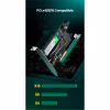 Контролер Ugreen PCI-E 3.0 for SSD M.2 NVMe + M.2 NGFF CM302 (70504) - Image 4