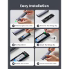Кишеня зовнішня Ugreen SSD M.2 (NVME) M-KEY 3.1 GEN2 CM400 (10902) - Image 7