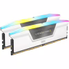 Модуль пам'яті для комп'ютера DDR5 32GB (2x16GB) 6400 MHz Vengeance RGB White Corsair (CMH32GX5M2B6400Z32W) - Image 2