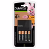 Зарядное устройство для аккумуляторов Duracell CEF14, 4 часа, 1 шт. (Includes 2 AA1300mAh & 2 AAA750mAh) (5007497 / 5004990) - Image 2