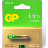 Батарейка Gp AAA LR03 Ultra Alkaline * 4 (24AU21-SB4 / 4891199218255) - Image 2