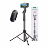 Штатив Ugreen LP680 Selfie Stick Tripod with Bluetooth Remote Black (15609) - Image 3