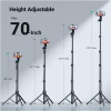 Штатив Ugreen LP680 Selfie Stick Tripod with Bluetooth Remote Black (15609) - Image 4