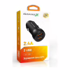 Зарядний пристрій Grand-X car 12-24V Black 2USB 5V/2.4A (CH-26/CH-26B) - Image 3