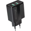 Зарядний пристрій Grand-X 2xUSB 5V 2.4A + cable USB to USB-C black (CH-15T) - Image 3