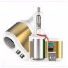 Зарядний пристрій XoKo CC-303 2 USB 2.1A Gold / White (CC-303-GDWH) - Image 2