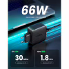 Зарядний пристрій Ugreen CD216 66W 2xType-C PD Charger (Black) (70867) - Image 2