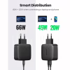 Зарядний пристрій Ugreen CD216 66W 2xType-C PD Charger (Black) (70867) - Image 3