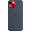 Чехол для мобильного телефона Apple iPhone 14 Plus Silicone Case with MagSafe - Storm Blue,Model A2911 (MPT53ZE/A) - Image 5