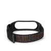 Ремешок для фитнес браслета BeCover Nylon Style для Xiaomi Mi Smart Band 7 Black (707655) - Image 2