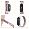 Ремешок для фитнес браслета BeCover Nylon Style для Xiaomi Mi Smart Band 7 Black (707655) - Image 3