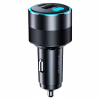 Зарядний пристрій Choetech car 2хUSB-C+USB-A 130W QC3.0/PD/PPS black (TC0011-BK) - Image 3
