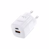 Зарядний пристрій Choetech GaN USB-A/USB-C 33W QC3.0/PD/PPS (PD5006-EU-WH) - Image 2