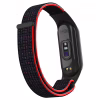 Ремешок для фитнес браслета Armorstandart нейлоновый для Xiaomi Mi Band 7/6/5/4 Black/Red (ARM67843) - Image 2