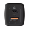 Зарядний пристрій Baseus 2xUSB 65W GaN (USB-C+USB-A) black (CCGAN2L-B01) - Image 4