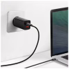 Зарядний пристрій Baseus 2xUSB 65W GaN (USB-C+USB-A) black (CCGAN2L-B01) - Image 8