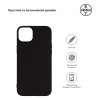 Чехол для мобильного телефона Armorstandart Matte Slim Fit Apple iPhone 15 Plus Black (ARM68242) - Image 3