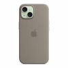 Чехол для мобильного телефона Apple iPhone 15 Silicone Case with MagSafe Clay (MT0Q3ZM/A) - Image 4