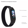 Ремінець до фітнес браслета Armorstandart Braided Solo Loop для Xiaomi Mi Band 7/6/5/4 Black size L (ARM58763) - Image 4