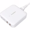Зарядний пристрій Choetech GaN 2 USB-A / 2 USB-C 100W QC3.0/PD/PPS (PD8008-EU-WH) - Image 2