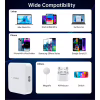 Зарядний пристрій Choetech GaN 2 USB-A / 2 USB-C 100W QC3.0/PD/PPS (PD8008-EU-WH) - Image 8