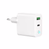 Зарядний пристрій Gembird 1xUSB-A + 1 Type-C (PD20Вт + QC3.0 18Вт) white (TA-UC-PDQC20L-W-01) - Image 5