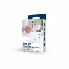 Зарядний пристрій Gembird 1xUSB-A + 1 Type-C (PD20Вт + QC3.0 18Вт) white (TA-UC-PDQC20L-W-01) - Image 7