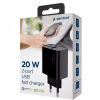 Зарядное устройство Gembird 1xUSB-A + 1 Type-C (PD20Вт + QC3.0 18Вт) black (TA-UC-PDQC20-01-BK) - Image 6