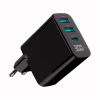 Зарядний пристрій Gembird 2хUSB-A (QC3.0 18W) + 1хType-C (PD20W) LCD black (TA-UC-PDQC30LCD-BK-02) - Image 4