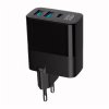 Зарядний пристрій Gembird 2хUSB-A (QC3.0 18W) + 1хType-C (PD20W) LCD black (TA-UC-PDQC30LCD-BK-02) - Image 7