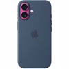 Чохол до мобільного телефона Apple iPhone16 Silicone Case with MagSafe - Denim (MYY23ZM/A) - Image 4