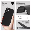 Чохол до мобільного телефона Armorstandart Matte Slim Fit Samsung S24 FE Camera cover Black (ARM76932) - Image 3