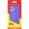 Чехол для мобильного телефона Dengos Oppo A3 Carbon + glass (Purple) (DG-KM-113) - Image 4