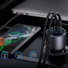 Зарядний пристрій Ugreen 3xUSB 130W (2xUSB-C+USB-A) QC3.0 (EC705) (35025) - Image 3