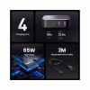 Зарядное устройство Ugreen 4xUSB 65W (2хUSB-C+2xUSB-A) Gan CD327 (90747) - Image 9