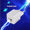 Зарядний пристрій Canyon CU20AC GaN 20W 1xPD 1xQC EU White (CNS-CUW20AC) - Image 6