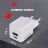 Зарядний пристрій Canyon CU20AC GaN 20W 1xPD 1xQC EU White (CNS-CUW20AC) - Image 9